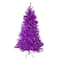 7ft. Unlit Metallic Purple Tinsel Artificial Christmas Tree